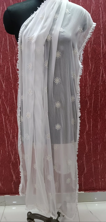 Product image with price: Rs. 200, ID: dyeable-designer-dupatta-36d2d31e