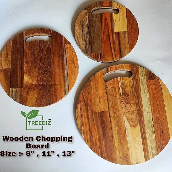 Round chopping board uploaded by Aanishi creation  on 2/11/2021