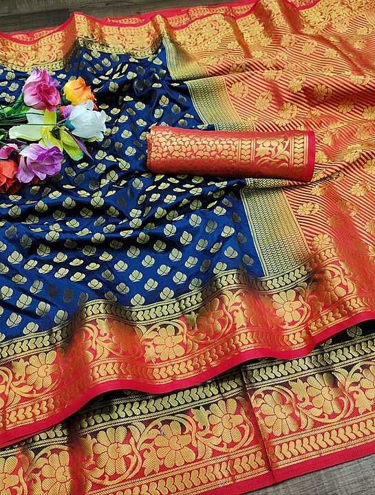 Nylon silk dyed saree  uploaded by business on 2/11/2021