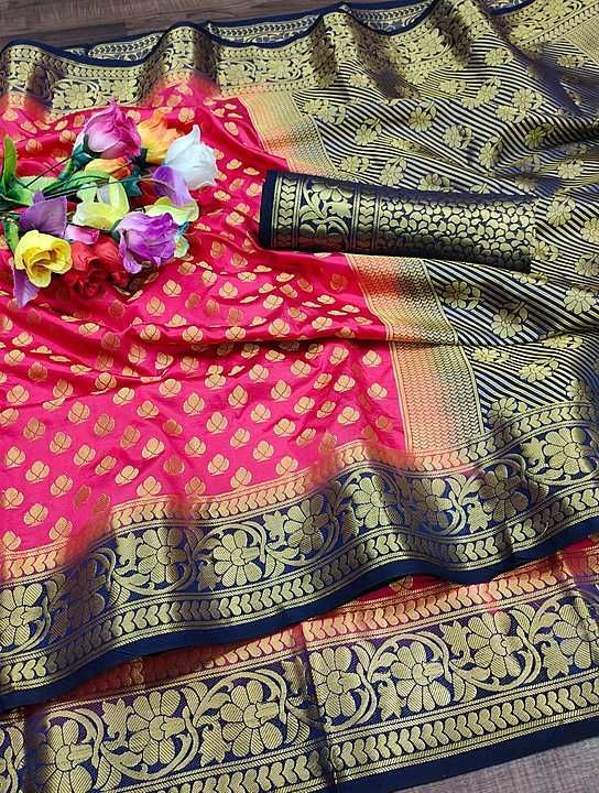 Nylon silk dyed saree  uploaded by business on 2/11/2021
