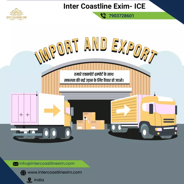 Post image Let's on board with ICE to export your products in global market