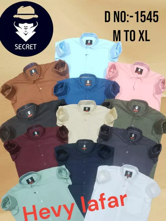 Post image Cotton lafer fabric shirts
Size : MLXL