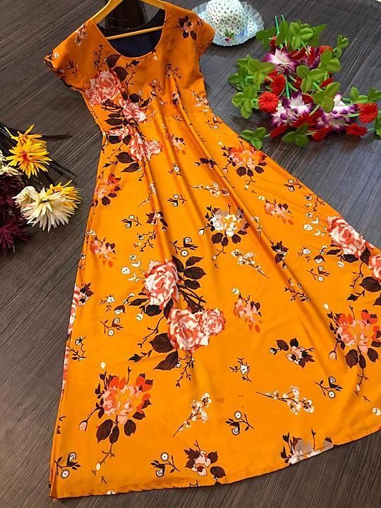 Gown kurti uploaded by Rakesh Textiles on 2/11/2021