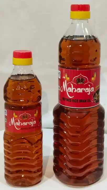 Maharaja refinded rice bran oil uploaded by Paras edible oil on 1/10/2023