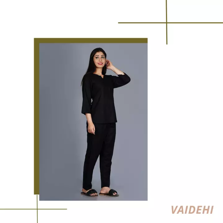 reyon satin night suit set uploaded by vaidehi fabtext on 1/10/2023