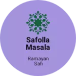 Business logo of Safolla masala