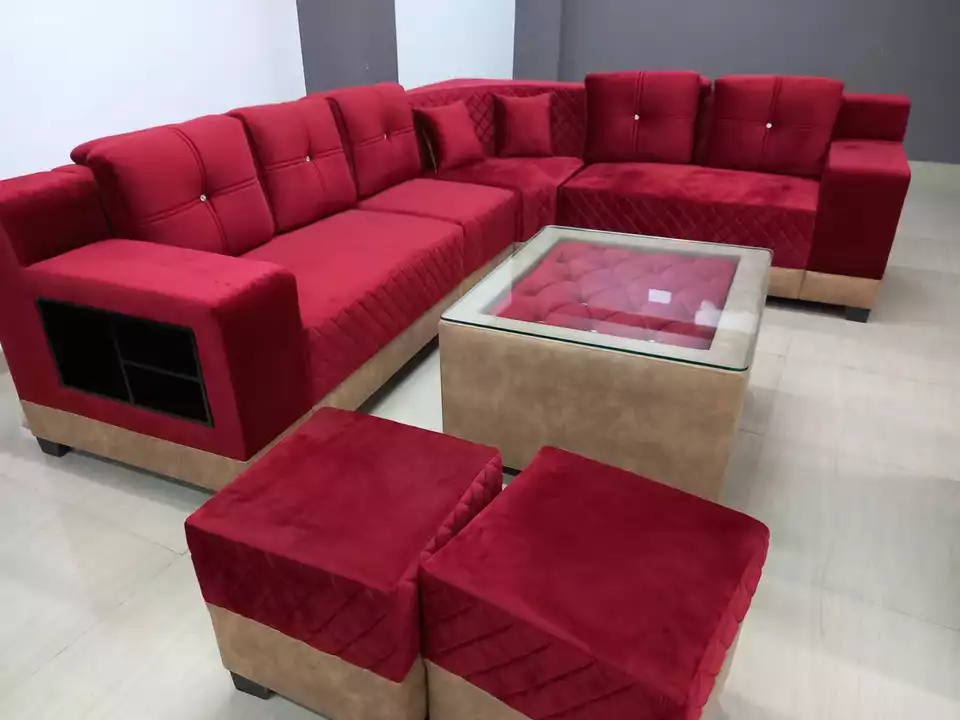 L designer sofa set uploaded by business on 1/11/2023