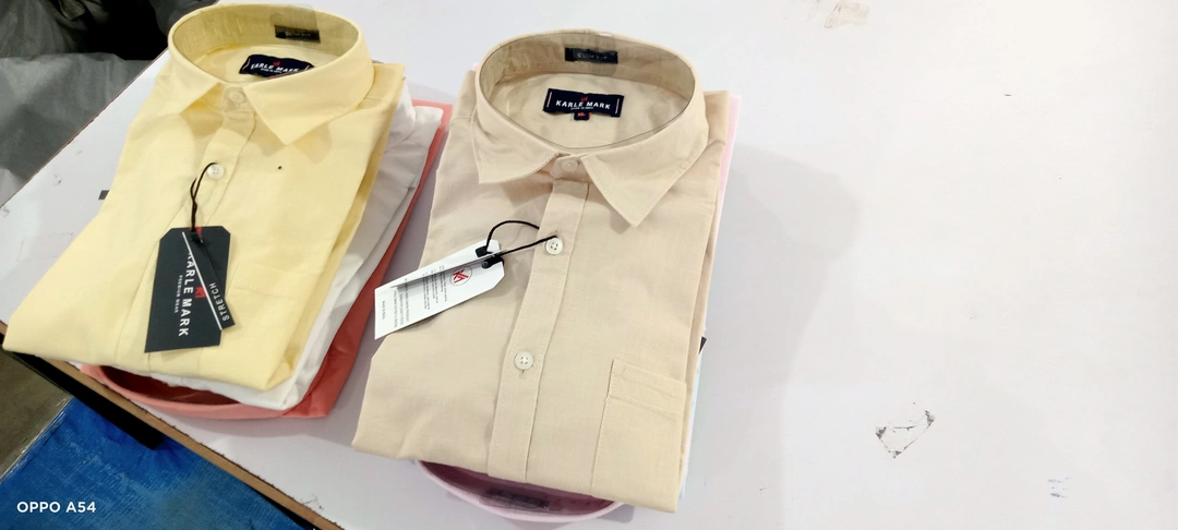 Cotton linen shirts   Size  M  L  XL  set                                                            uploaded by business on 1/11/2023