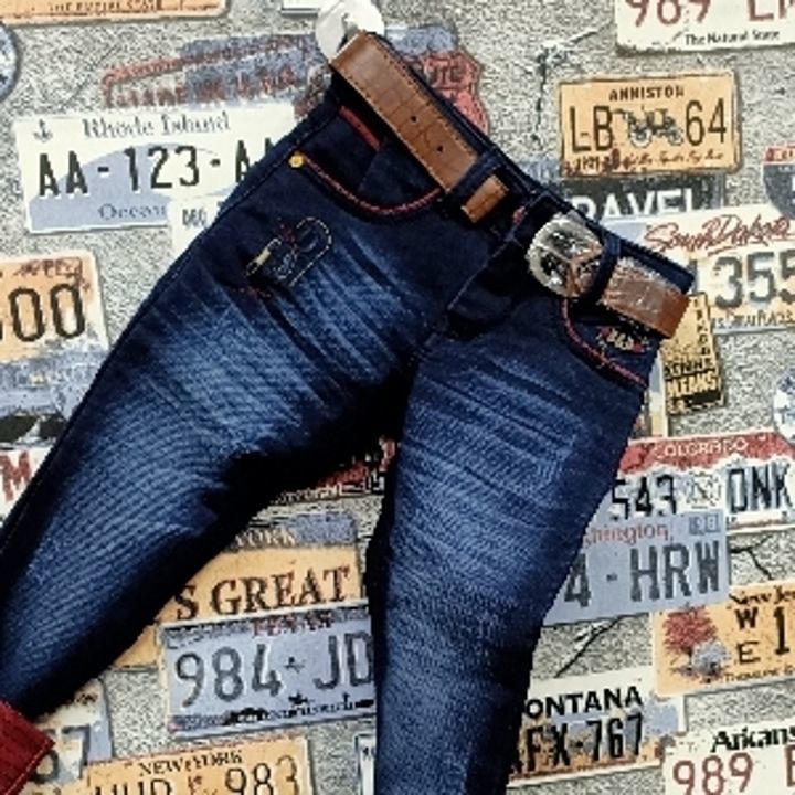 Denim kniited uploaded by business on 7/5/2020