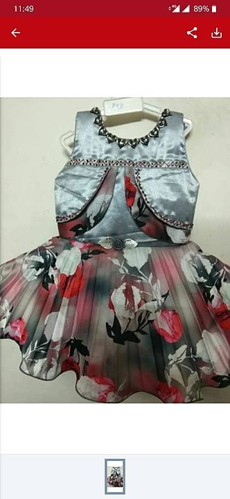 Size 16-18,colour 3, 6 Pcs per set uploaded by New priety dresses on 5/11/2020