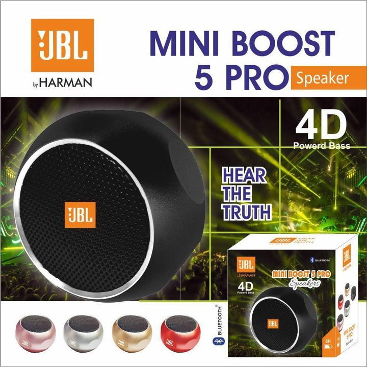 Mini Boost 5 Pro Bluetooth Speaker uploaded by Kripsons Ecommerce on 1/11/2023