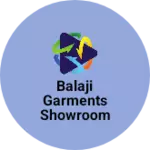 Business logo of Balaji garments showroom
