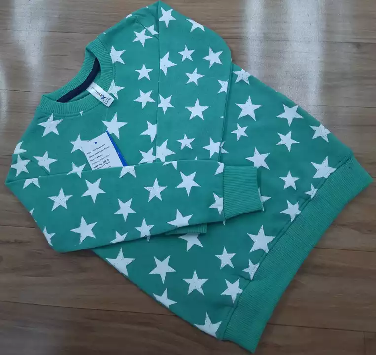 Kids Printed Sweatshirts uploaded by Shri Navya Creation on 1/11/2023