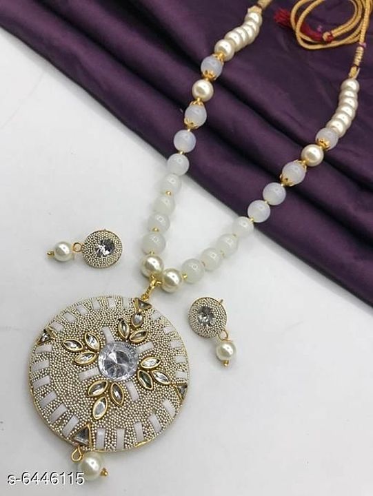 Elegant pearl jewellery. uploaded by Raiyan Collections on 7/5/2020