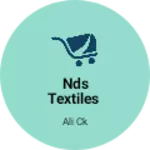 Business logo of NDS textiles