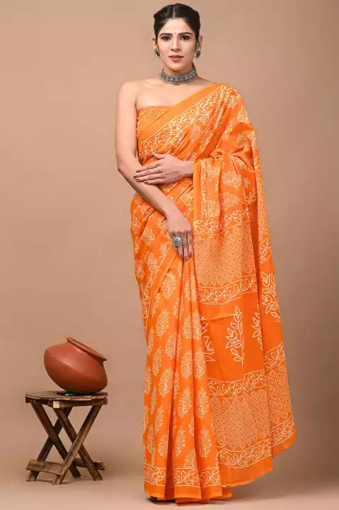 Cotton saree uploaded by business on 1/11/2023