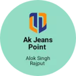 Business logo of AK jeans point