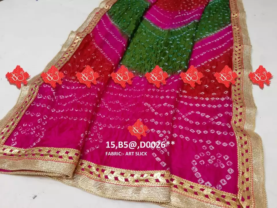 Gotta Patti dupatta  uploaded by Balaji creations  on 5/6/2024