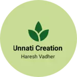 Business logo of Unnati creation