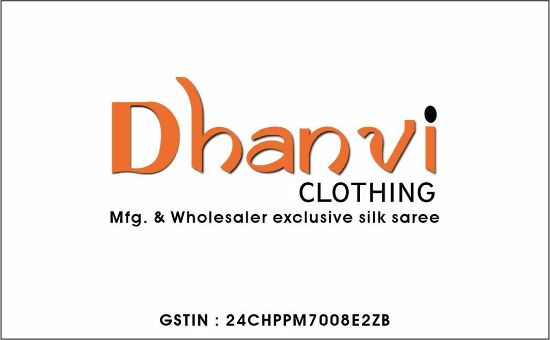 Visiting card store images of Dhanvi Clothing