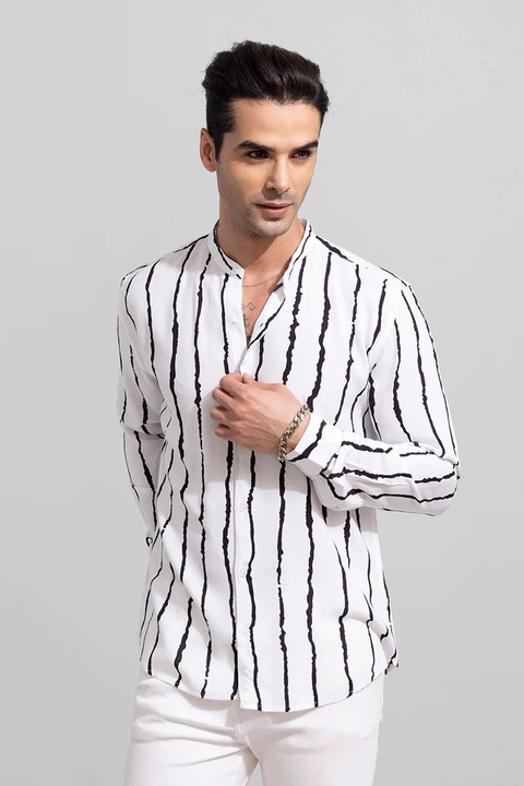 White classic fullWhite classic full sleeve shirt  uploaded by Rudra Enterprise on 1/11/2023