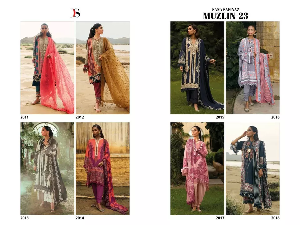 Sana safinaz muzlin 22-3 Deepsy suits uploaded by AHC 2 on 1/11/2023