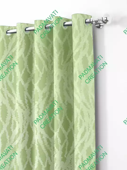 Heavy knitted polyester curtain  uploaded by Padmavati Creation on 4/28/2024