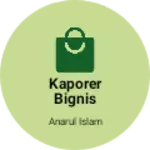 Business logo of Kaporer bignis