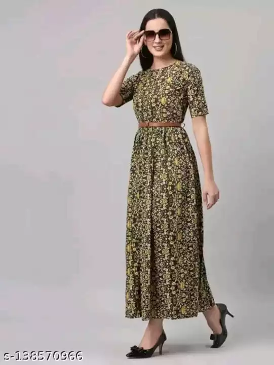 Women long dress for women  uploaded by Faiza Exim on 1/11/2023