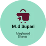 Business logo of M.D Supari