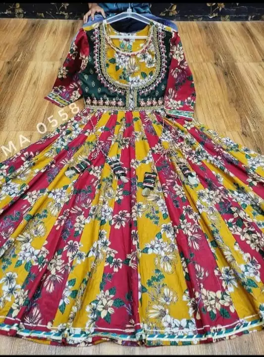 18 kalidar full flair gown  uploaded by business on 1/11/2023