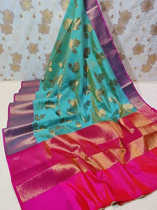 Banarasi silk uploaded by YK Trendy collections on 2/11/2021