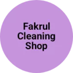Business logo of Fakrul cleaning shop