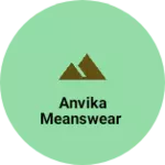 Business logo of Anvika meanswear