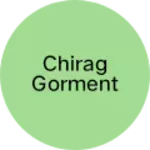 Business logo of Chirag gorment