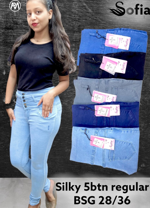 Silky material  uploaded by SOFIA ladies jeans & tshirts on 5/8/2024