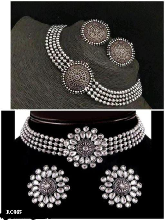 *Cash On Delivery Available*


*Catalog Name: *oxidised jwellery set combo*

* Best Price In M uploaded by SN creations on 5/31/2024