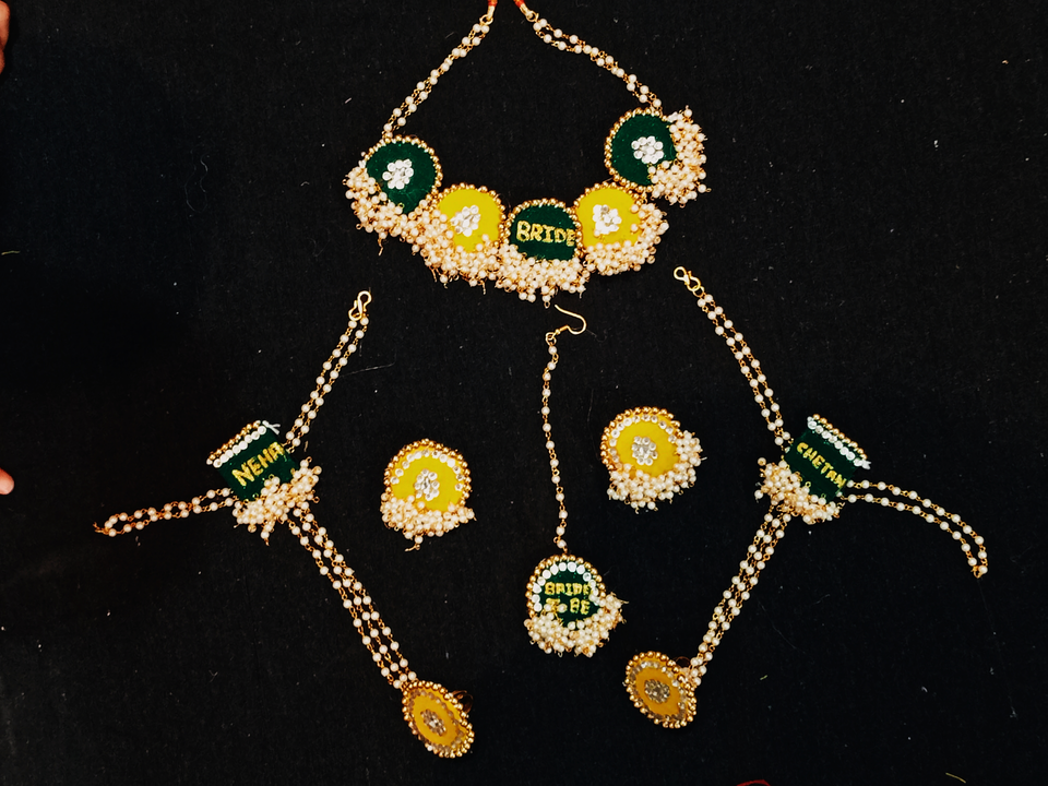 Fabric jewellery uploaded by Jitisha Creations on 1/12/2023