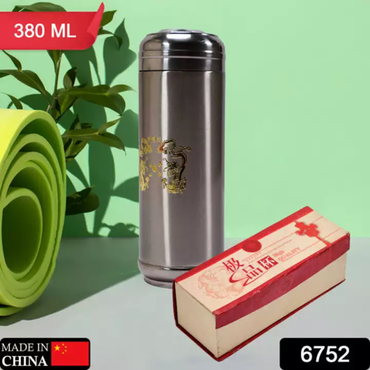 6752 Vacuum Insulated Stainless Steel Flask, Water Beverage Travel Bottle, 380ml uploaded by DeoDap on 1/12/2023