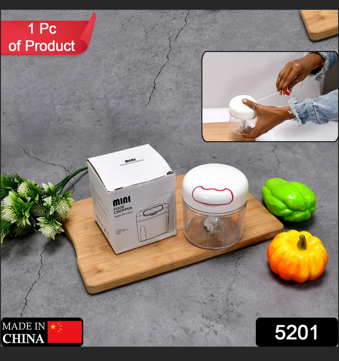 Product image with price: Rs. 120, ID: mini-food-chopper-for-kitchen-use-bb3e31e2