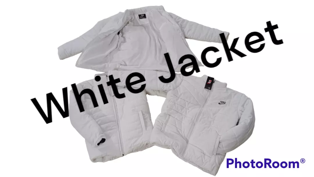 White winter fulll sleeves jacket uploaded by business on 1/12/2023