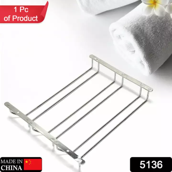 5136 Towel Shelves/Rack/Towel Stand with Chrome Finish for Bathroom Decor uploaded by DeoDap on 1/12/2023