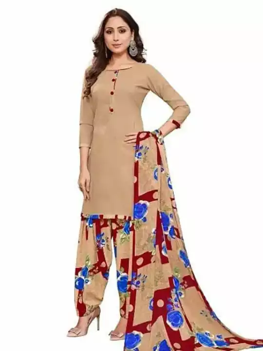 *Multicolored Printed Crepe Unstitched Dress Material*

*Price 350*

*Free Shipping Free Delivery*

 uploaded by SN creations on 1/12/2023