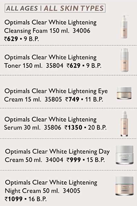 Optimals clear white uploaded by Gayu collection on 2/12/2021