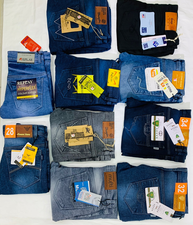 

Multi brand jeans  uploaded by K.KALIA APPARELS  on 5/23/2024