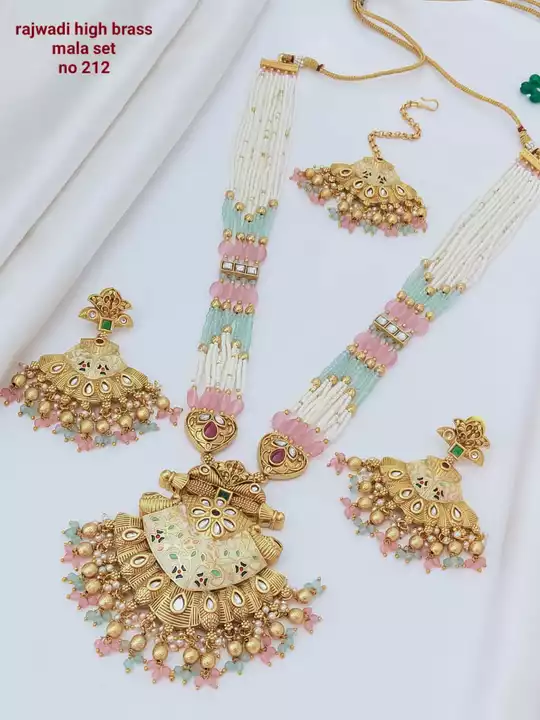 mala set & necklace  uploaded by s.k jewellery on 5/28/2024