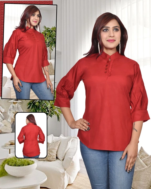 Cottan ladies tops uploaded by Shubham trading company on 5/30/2024