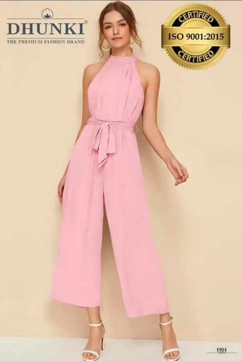 Product image of Dhunki 1951 (Women's Georgette Jumpsuit) , price: Rs. 432, ID: dhunki-1951-women-s-georgette-jumpsuit-0106c86c