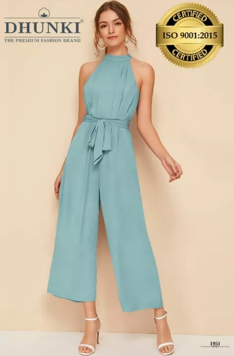 Product image of Dhunki 1951 (Women's Georgette Jumpsuit) , price: Rs. 432, ID: dhunki-1951-women-s-georgette-jumpsuit-8f9834d9