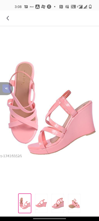 Women wedges heels uploaded by VR FASHION PRO on 5/28/2024